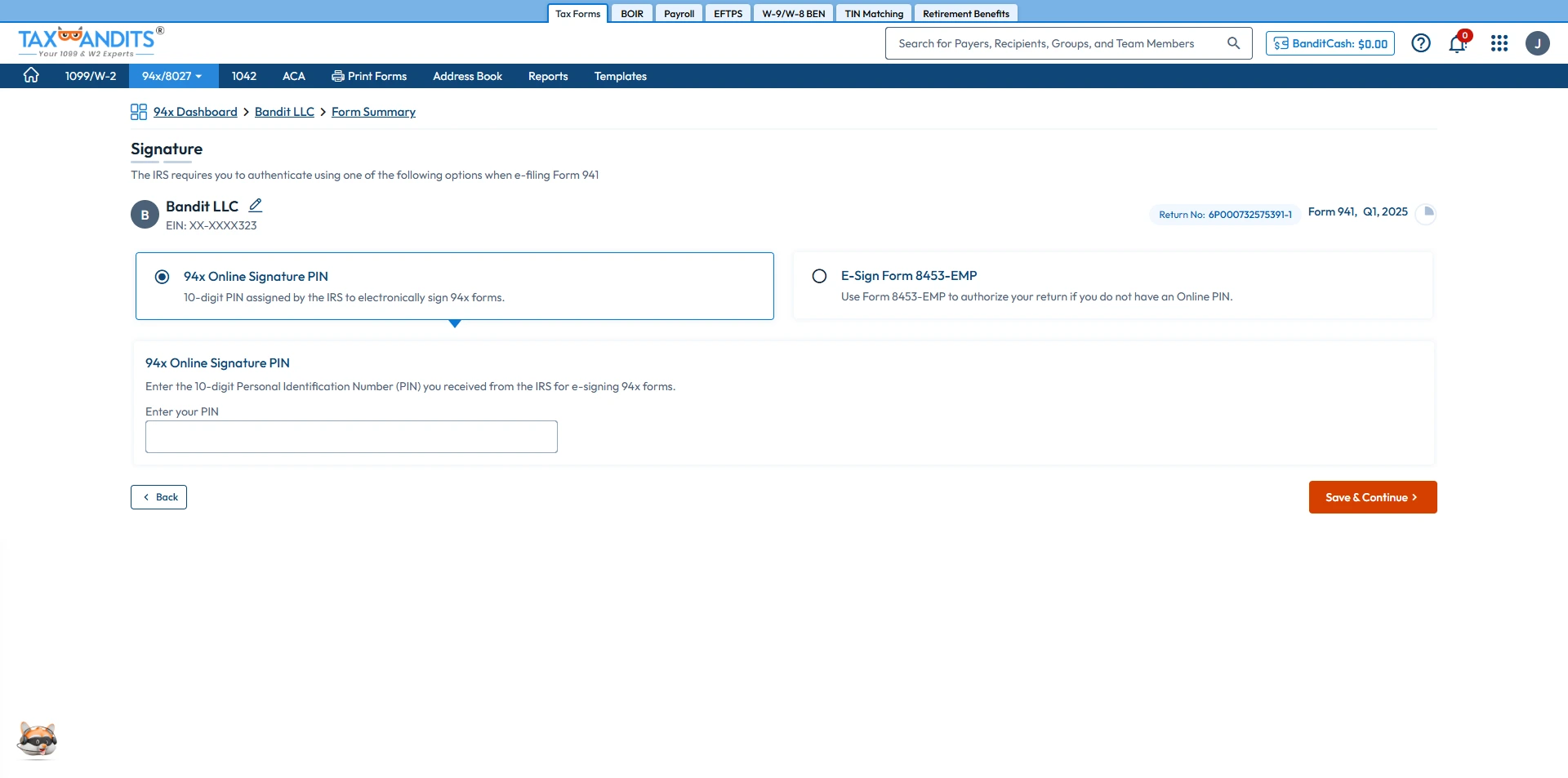 Create an Account